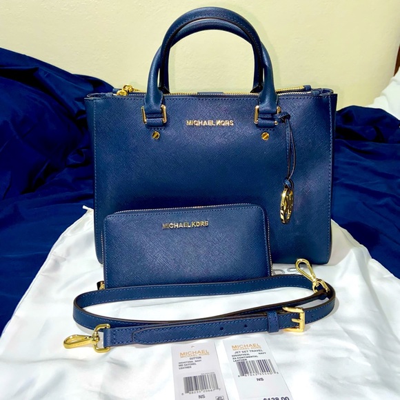 Bundle Michael Kors "Sutton" Purse & Wallet - Picture 16 of 16